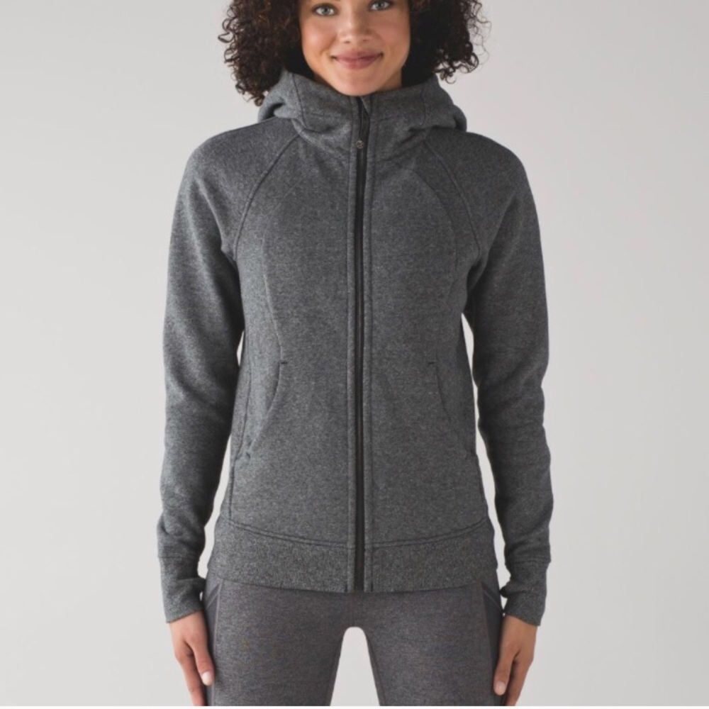 Lululemon grey scuba hoodie sweatshirt IV